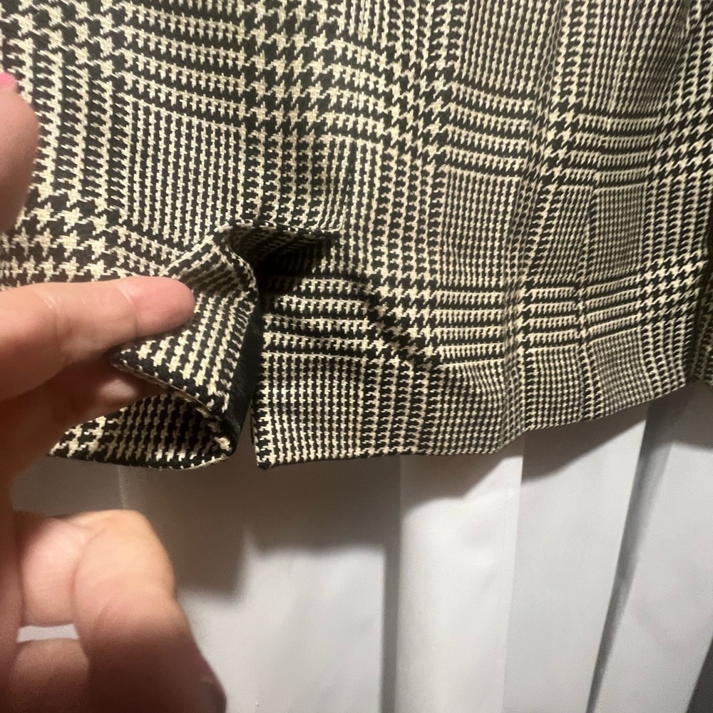 Ralph Lauren Black and White Blazer Tailored Suit Jacket - Picture 6 of 7